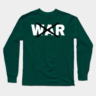 X WAR - Front Long Sleeve T-Shirt